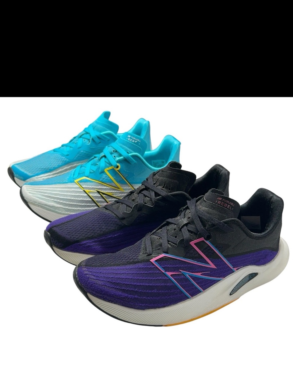 New Balance FuelCell Rebel V2 Womens 7.5 Running Shoe Lot 2 Pair READ AS IS